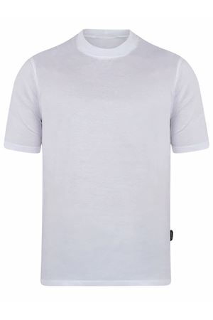 T-shirt in cotone bianco YES LONDON | XM4132BIANCO